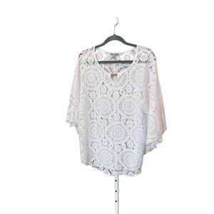 White angel wing swimsuit cover up… Size XL